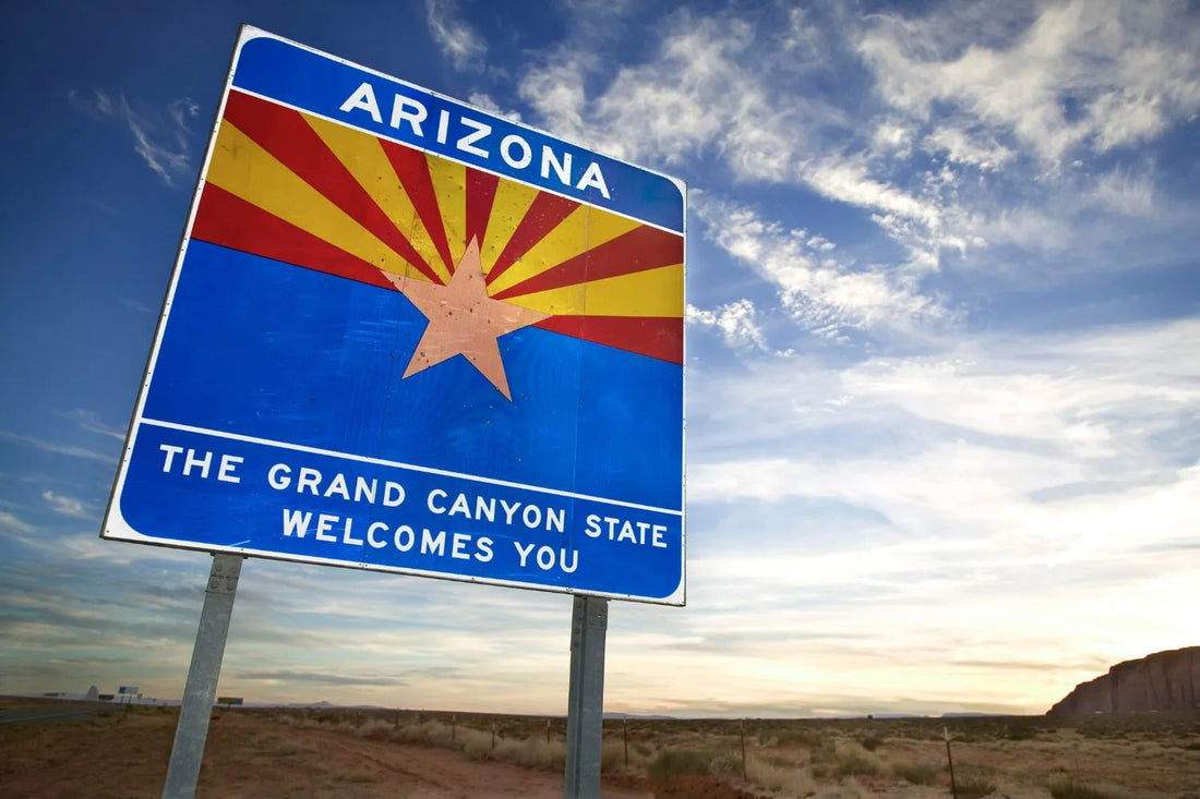 Arizona state sign 