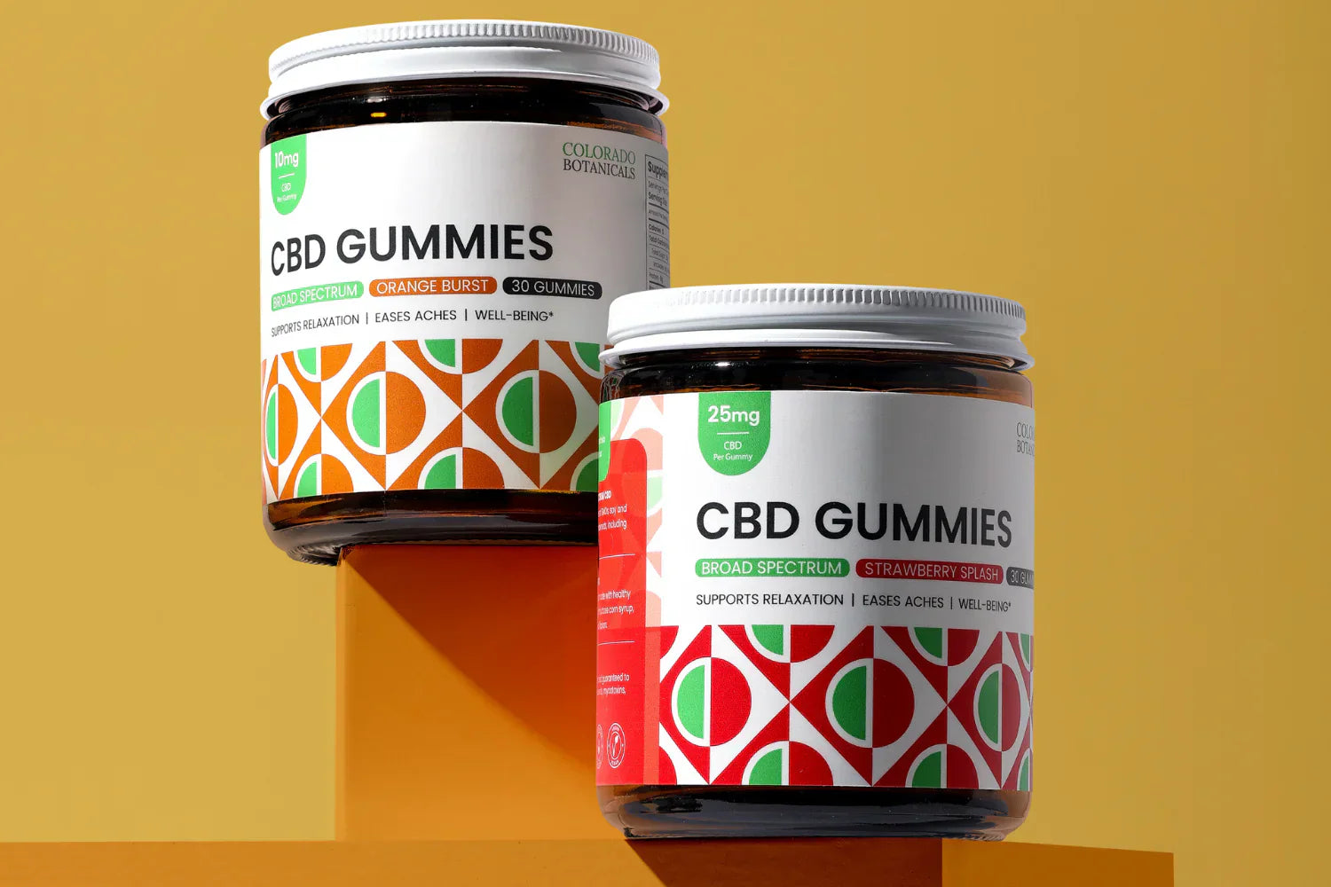 Colorado Botanicals CBD Gummies Broad Spectrum THC-Free Gummy Bears