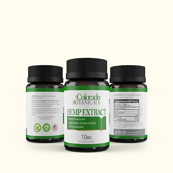 10mg Broad Spectrum CBD Softgels