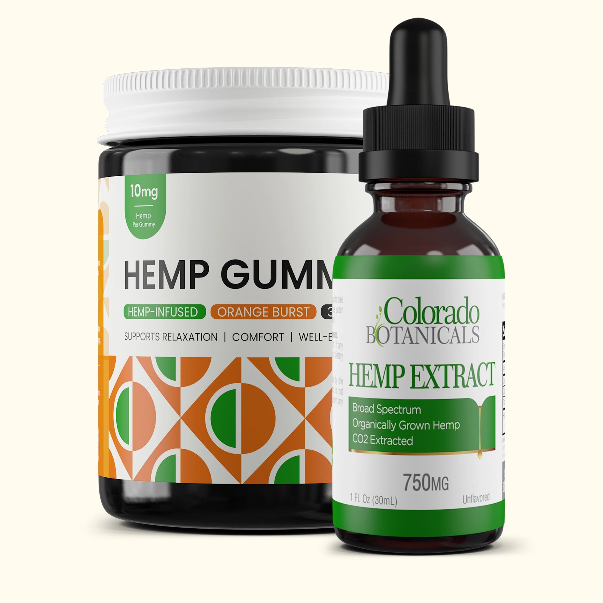 Starter Bundle - 10mg Gummies + 750mg CBD Oil