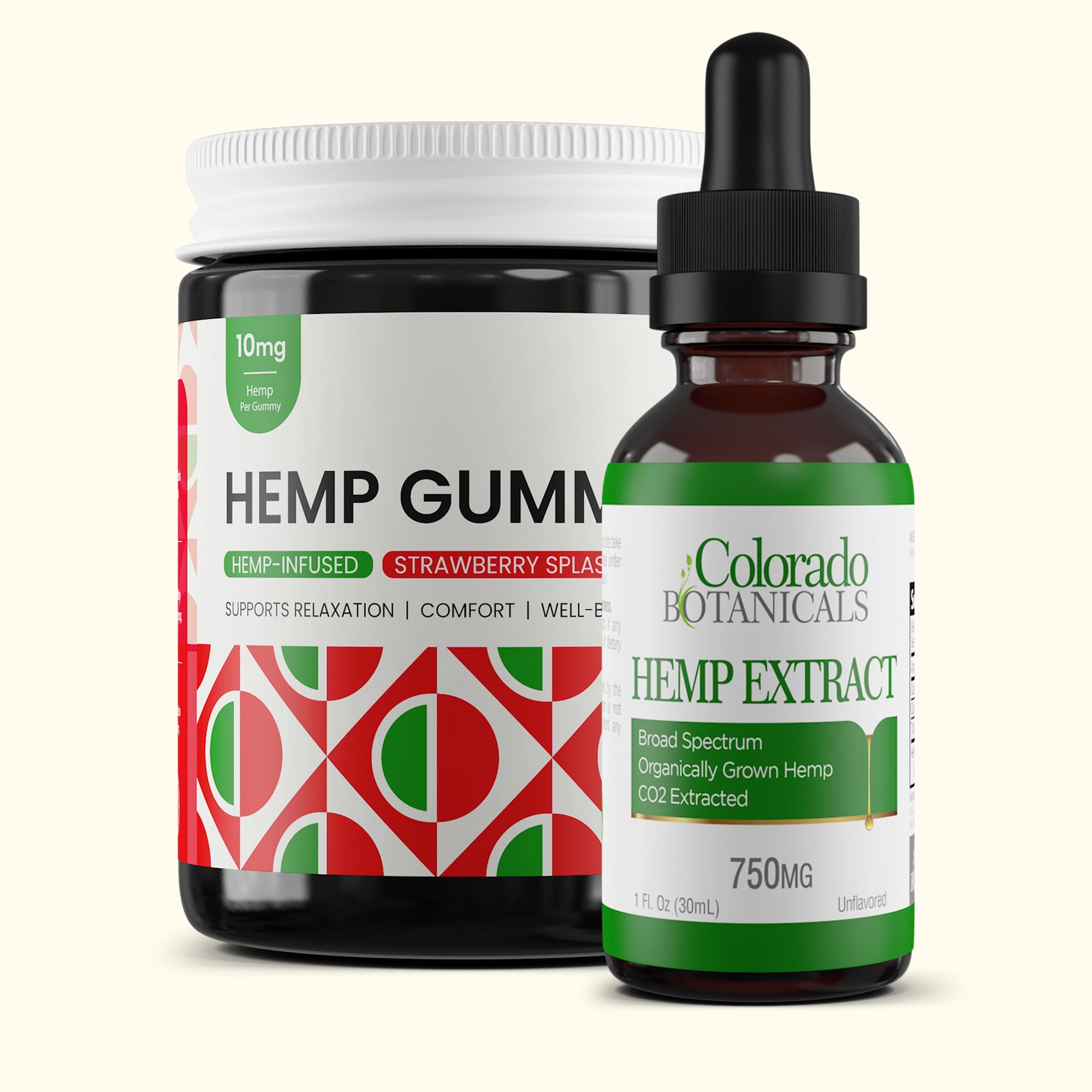 Starter Bundle - 10mg Gummies + 750mg CBD Oil