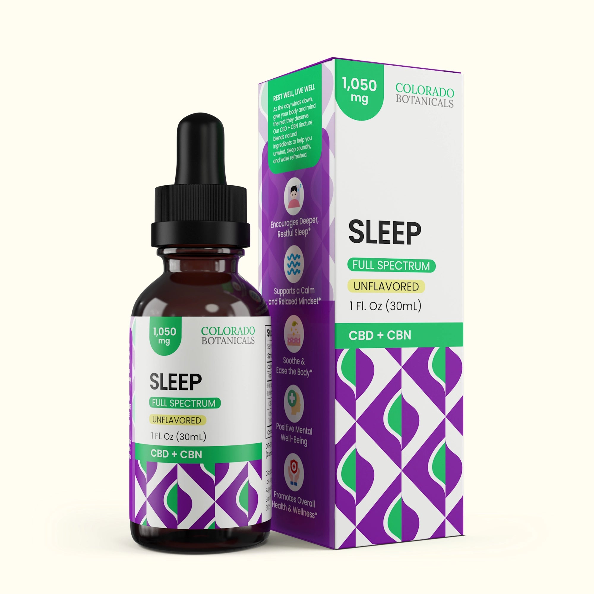 Goodnight CBD CBN Oil Drops 1,050mg - Colorado Botanicals Goodnight CBD CBN Oil Drops 1,050mg - Colorado Botanicals
