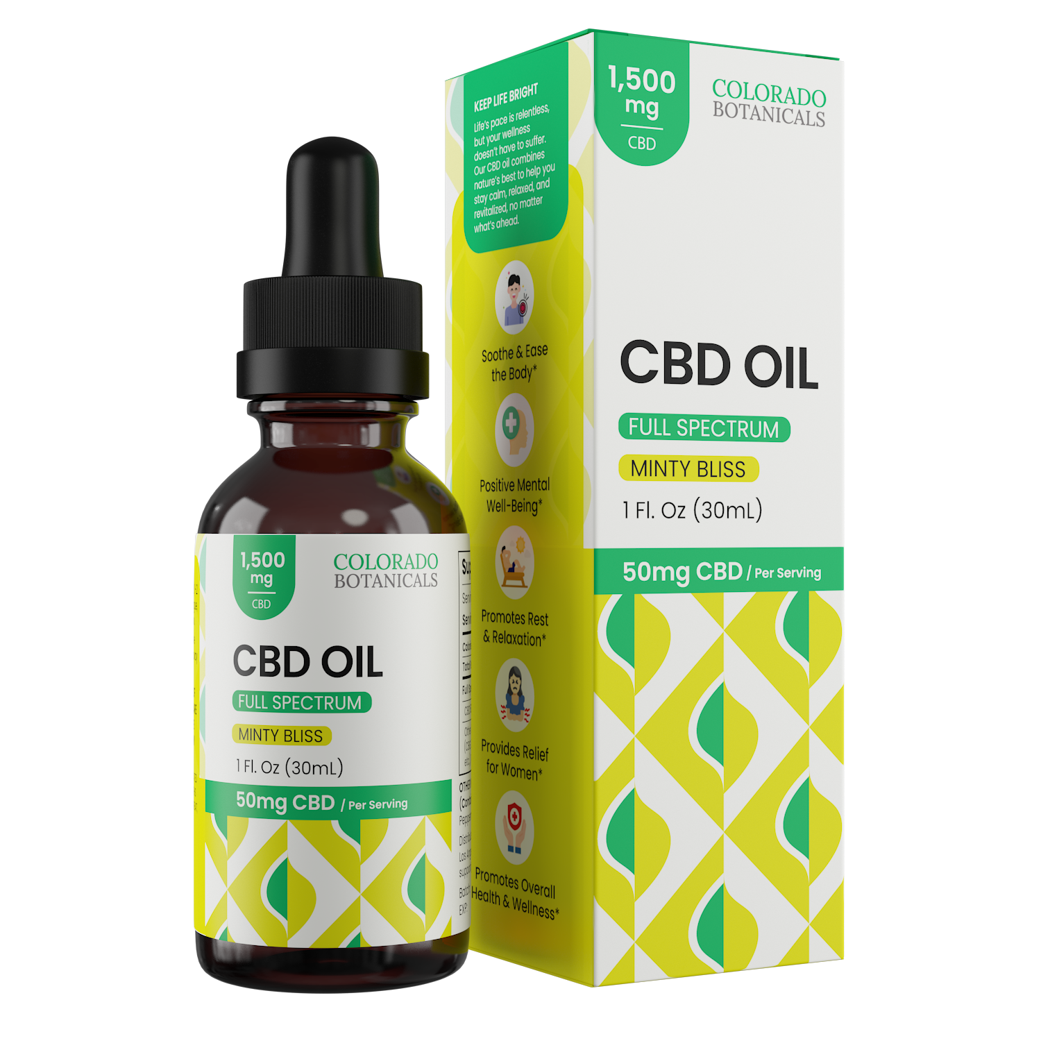 1,500mg Full Spectrum CBD Oil