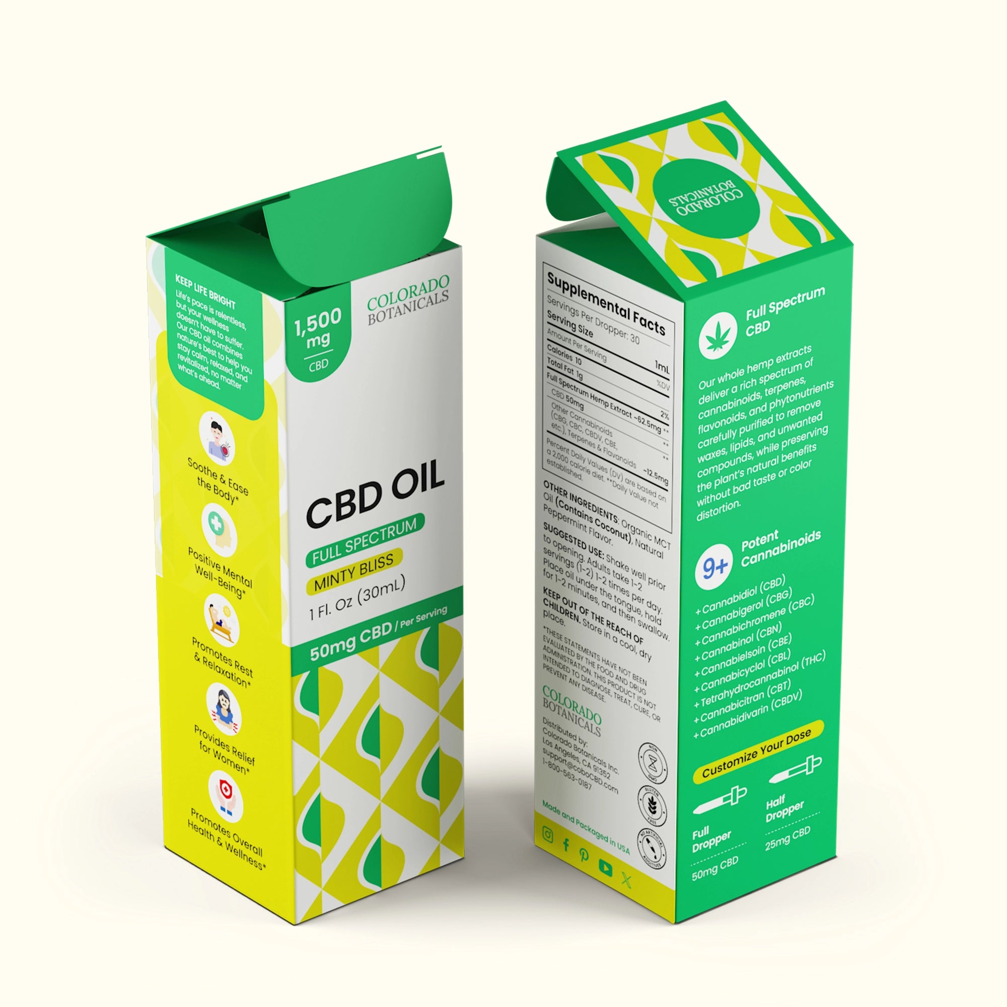 1,500mg Full Spectrum CBD Oil