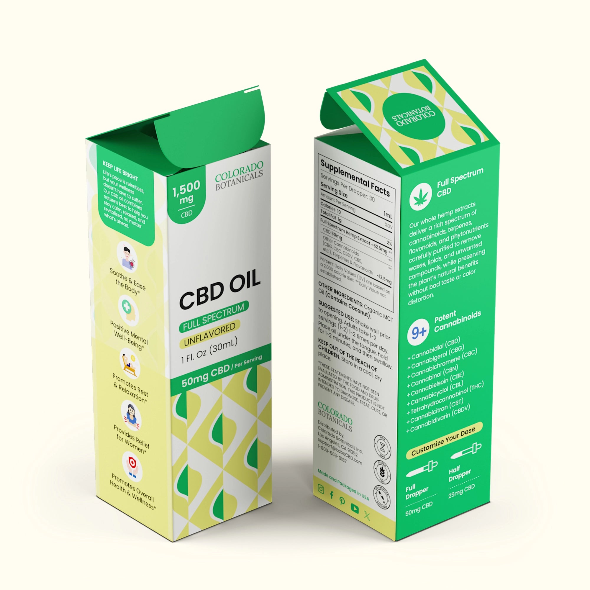 1,500mg Full Spectrum CBD Oil