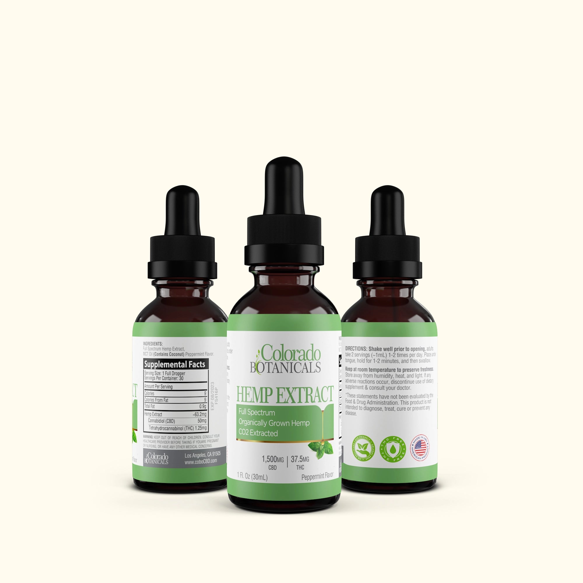 1,500mg Full Spectrum CBD Oil