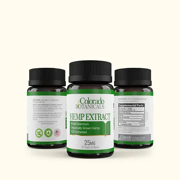 25mg Broad Spectrum CBD Softgels