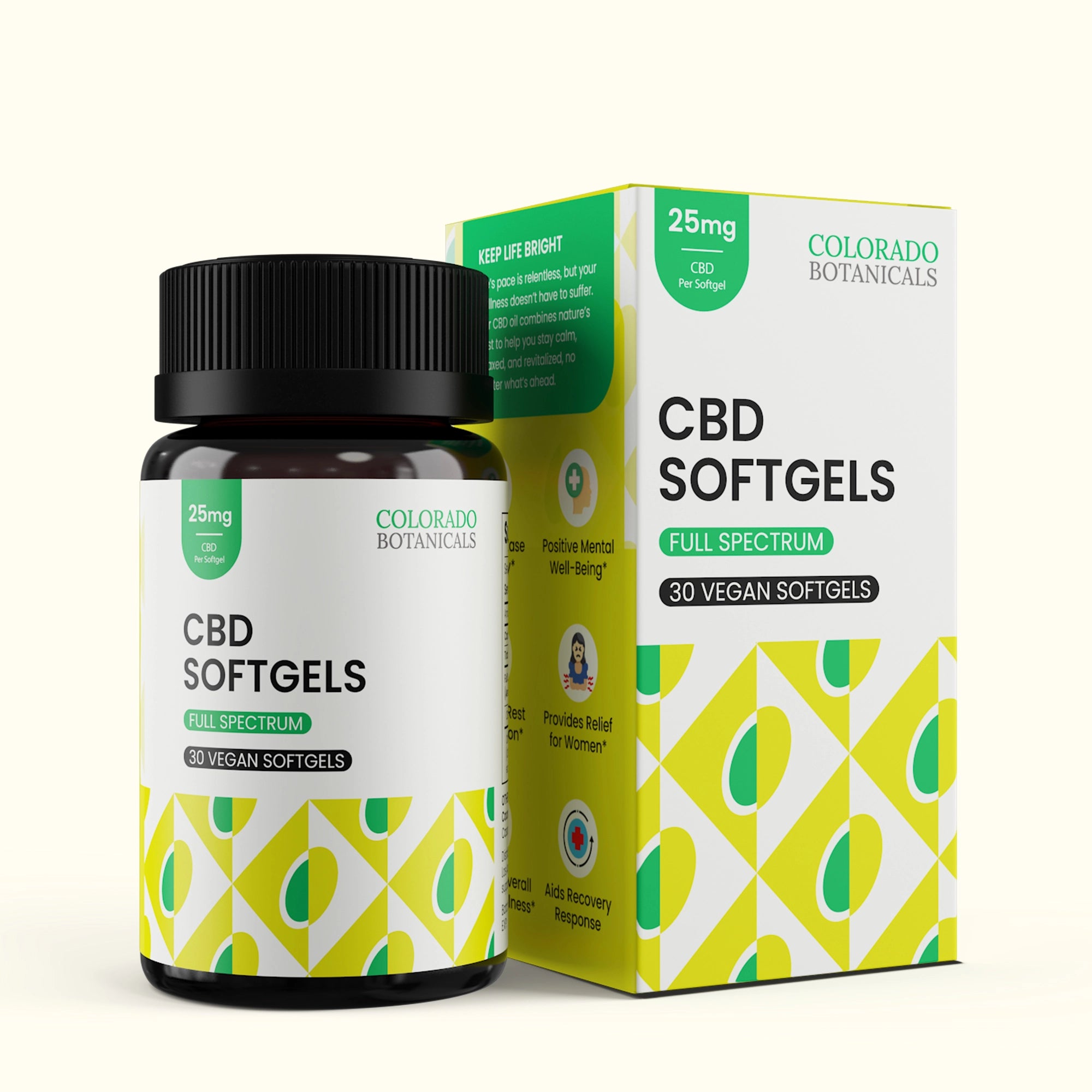 25mg Full Spectrum CBD Softgels