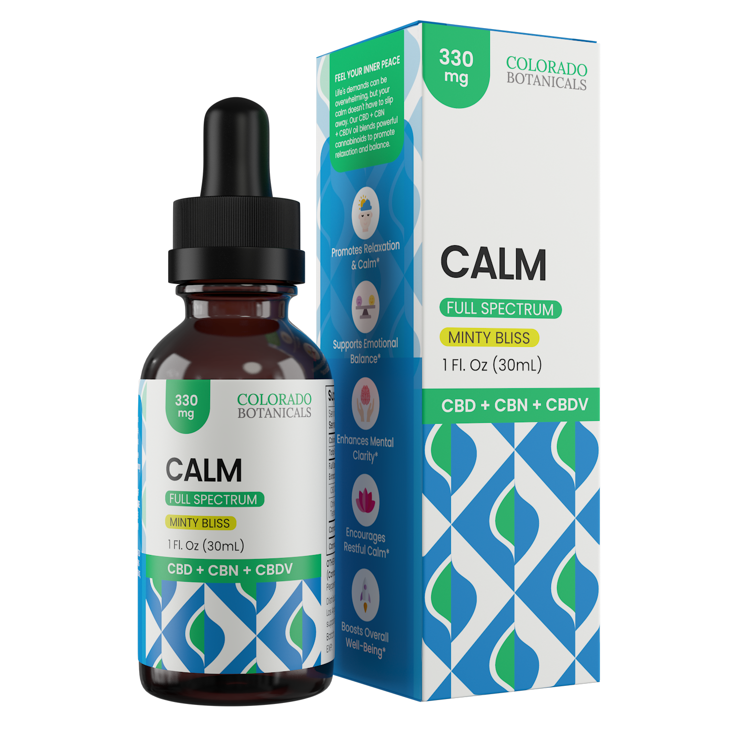 330mg CBD CBN Oil for Calm