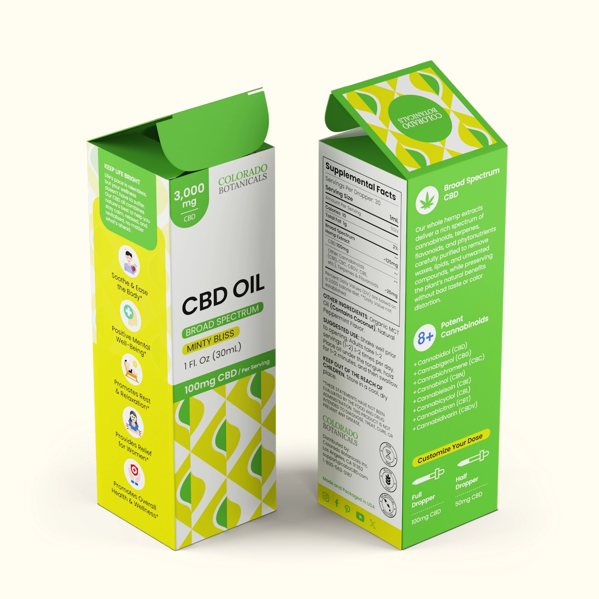 3,000mg Broad Spectrum CBD Oil