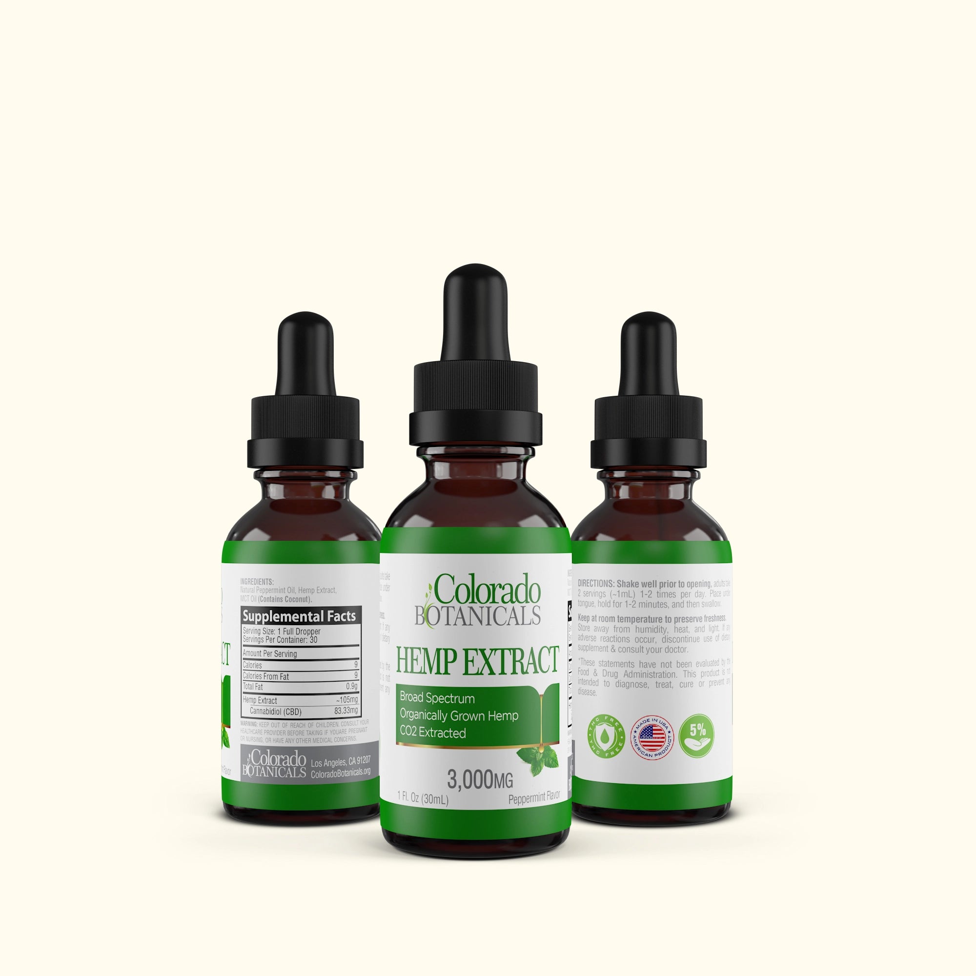 3,000mg Broad Spectrum CBD Oil