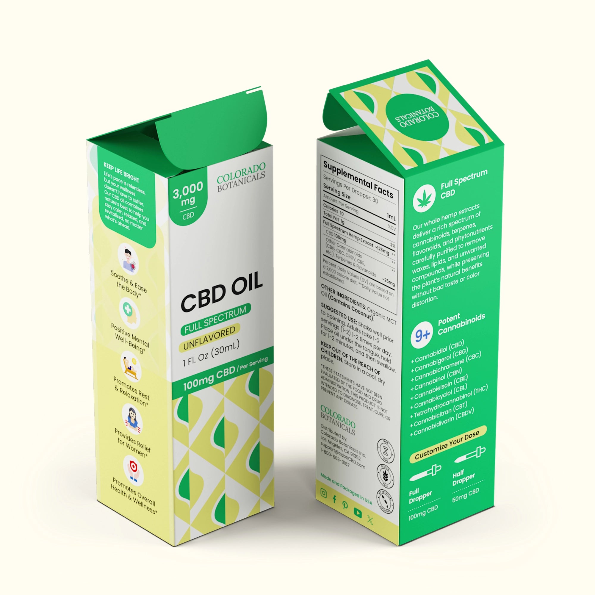 3,000mg Full Spectrum CBD Oil