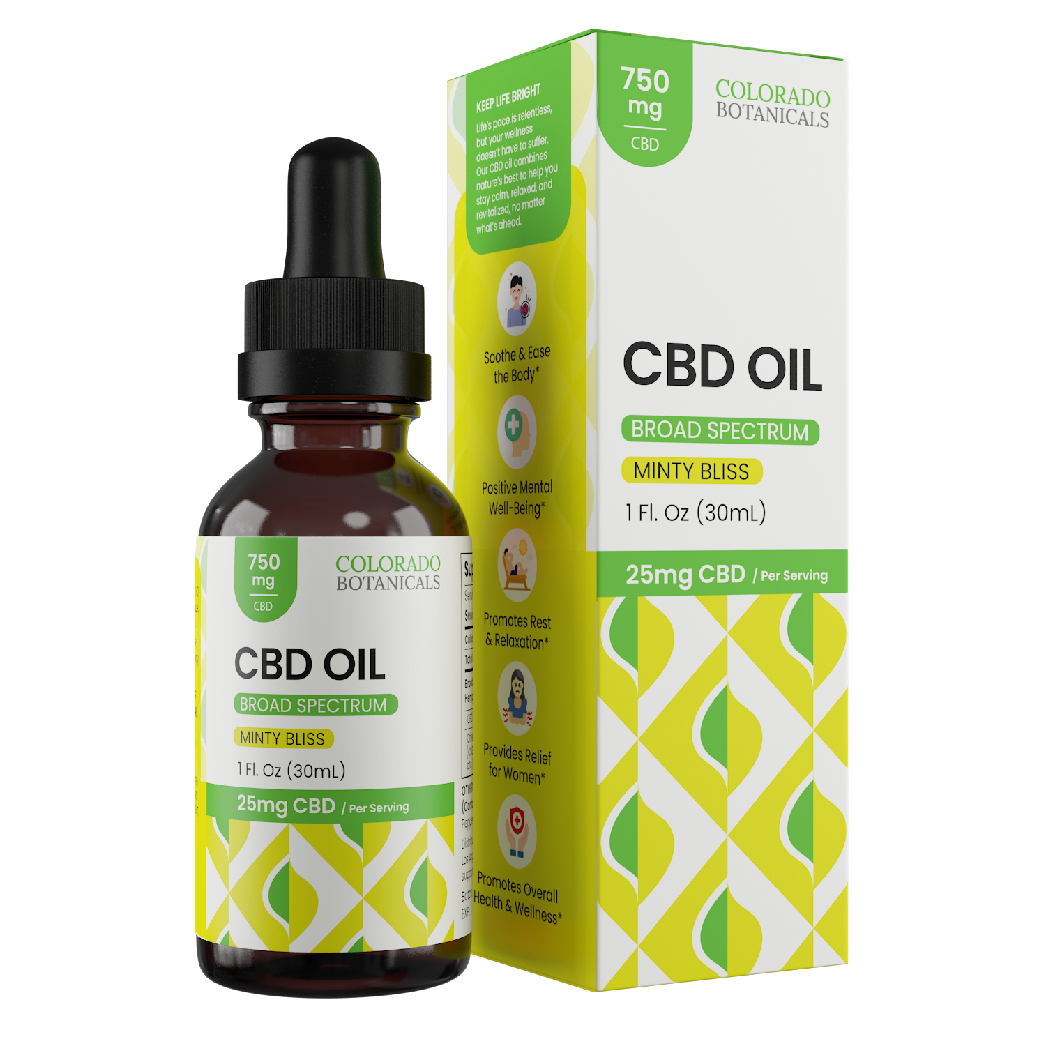 750mg Broad Spectrum CBD Oil