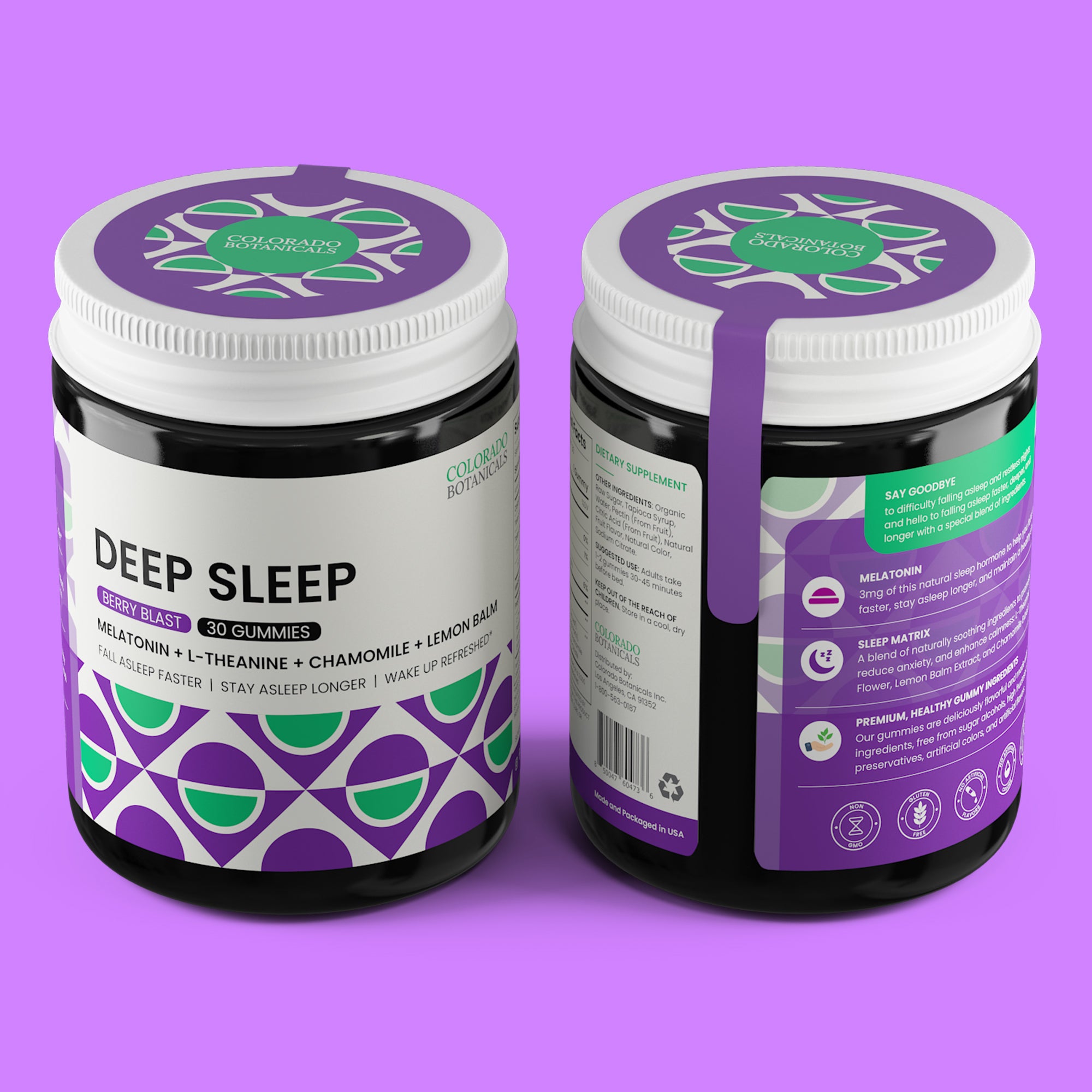 Deep Sleep Gummies - Colorado Botanicals