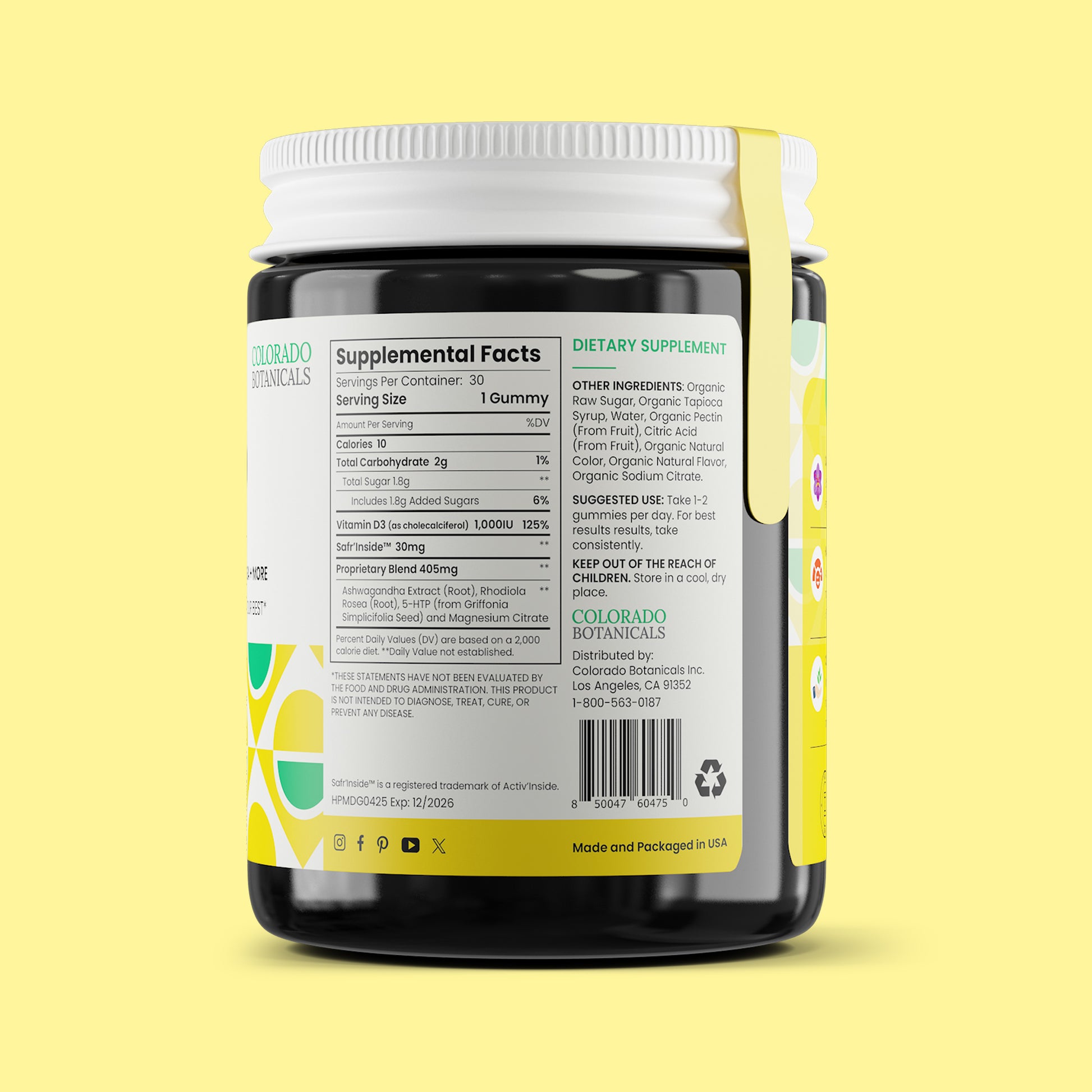 Happy Mood Gummies - Colorado Botanicals