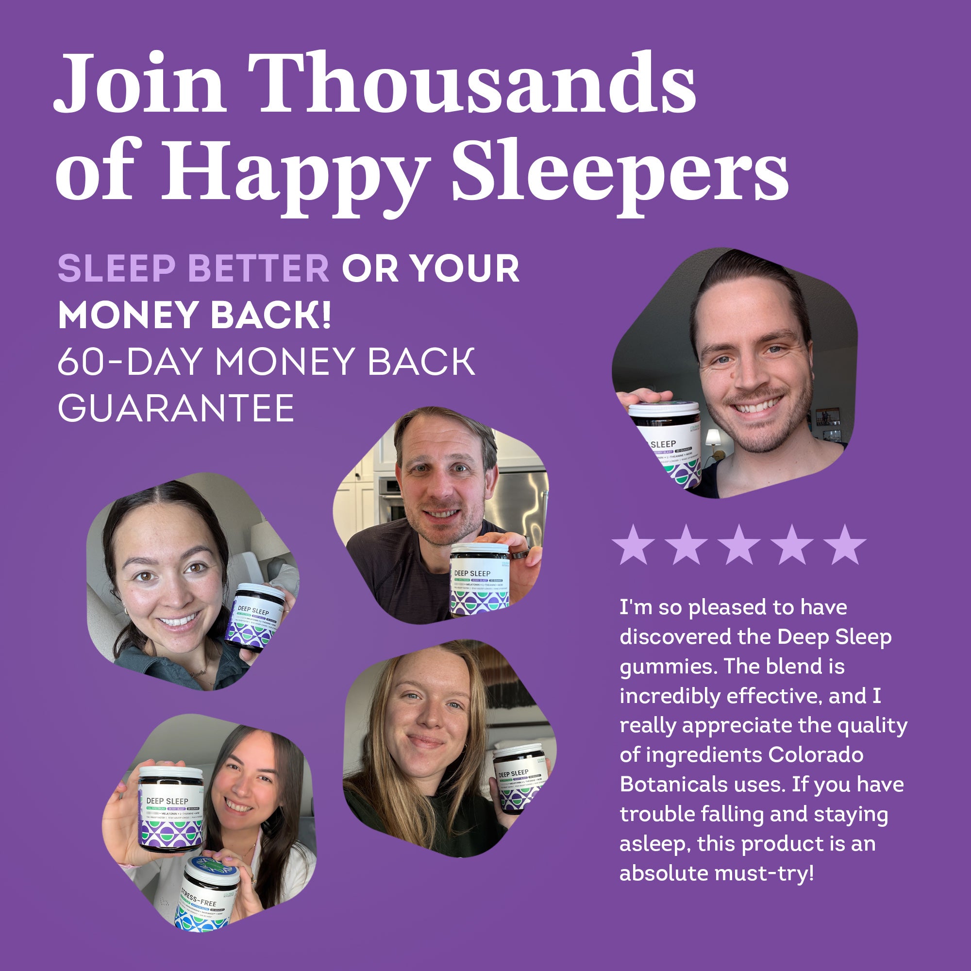 Deep Sleep Gummies - Colorado Botanicals