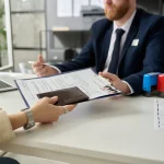 Federal employee working for government